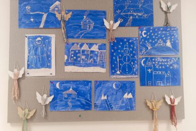 Zimní výzdoba naší třídy